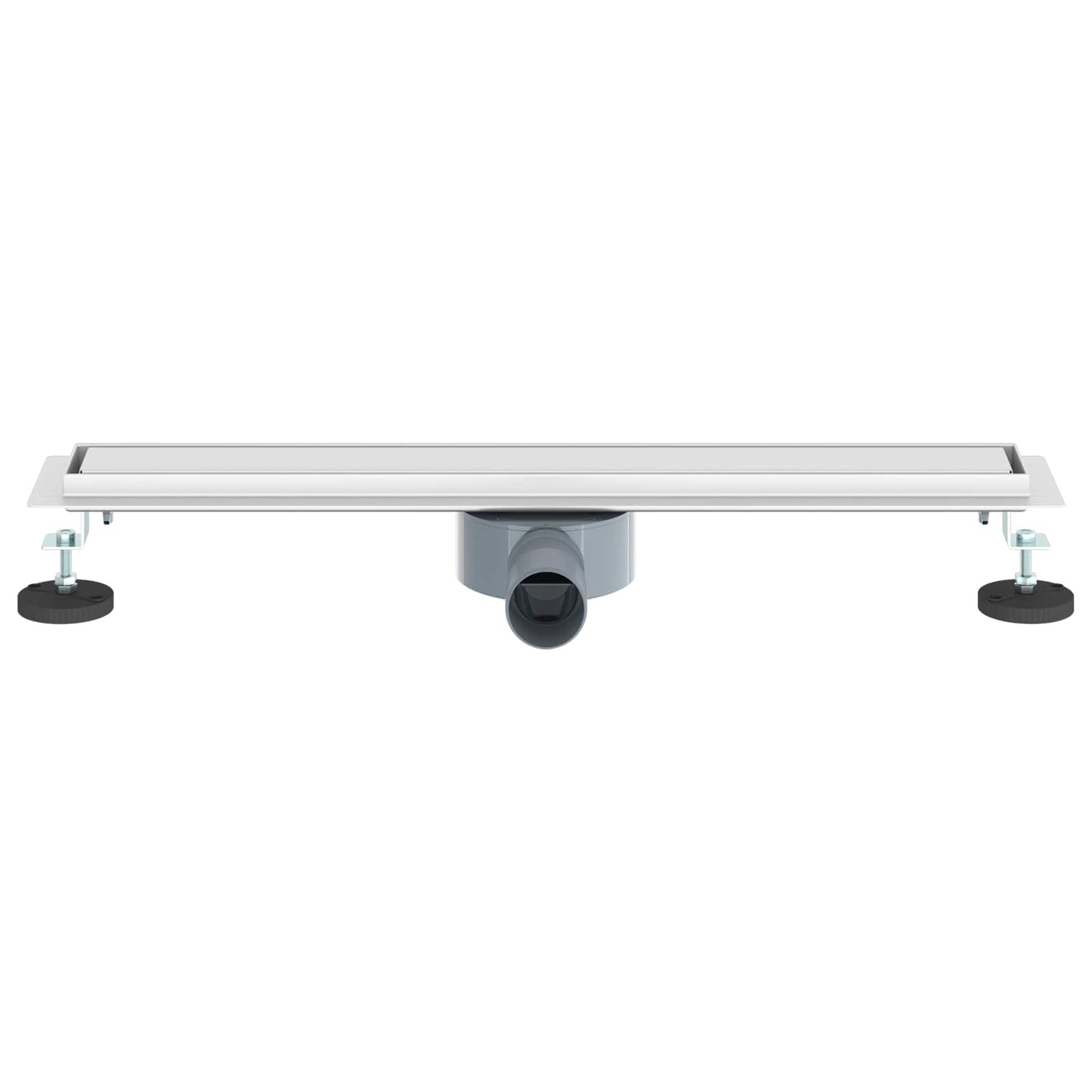 Dusjdren 2-i-1 med 360° Siphon sølv 60 cm Rustfritt Stål 304