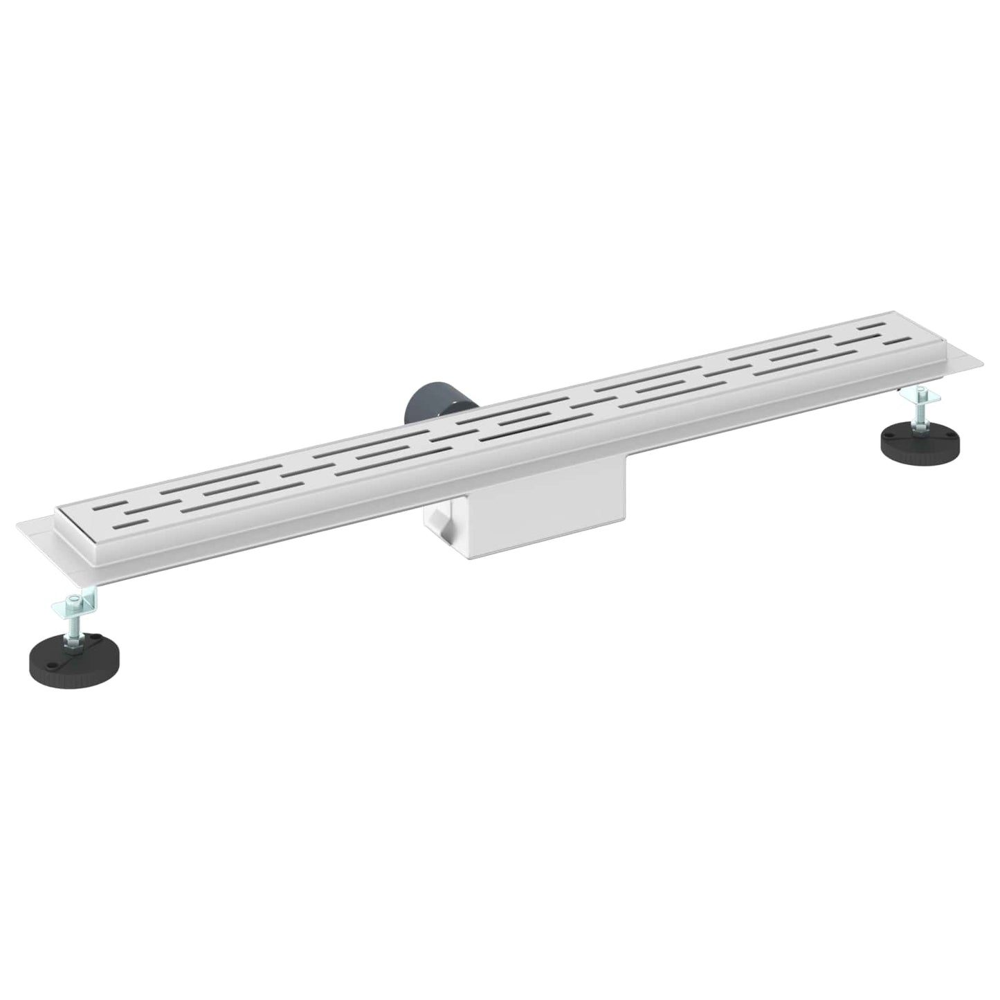 Dusjavløp med Linje Design sølv 70 cm Rustfritt Stål 304