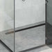 Dusjdren 2-i-1 med 360° Siphon Svart 100 cm Rustfritt Stål 304