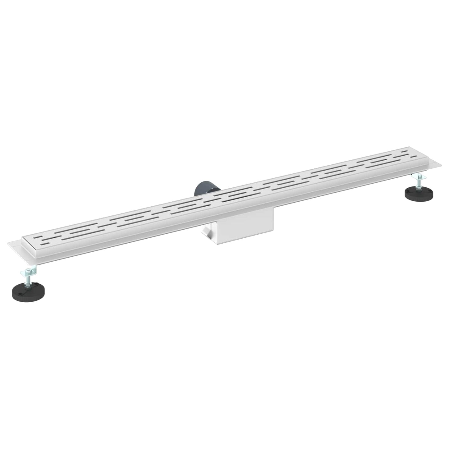 Dusjavløp med Linje Design sølv 100 cm Rustfritt Stål 304