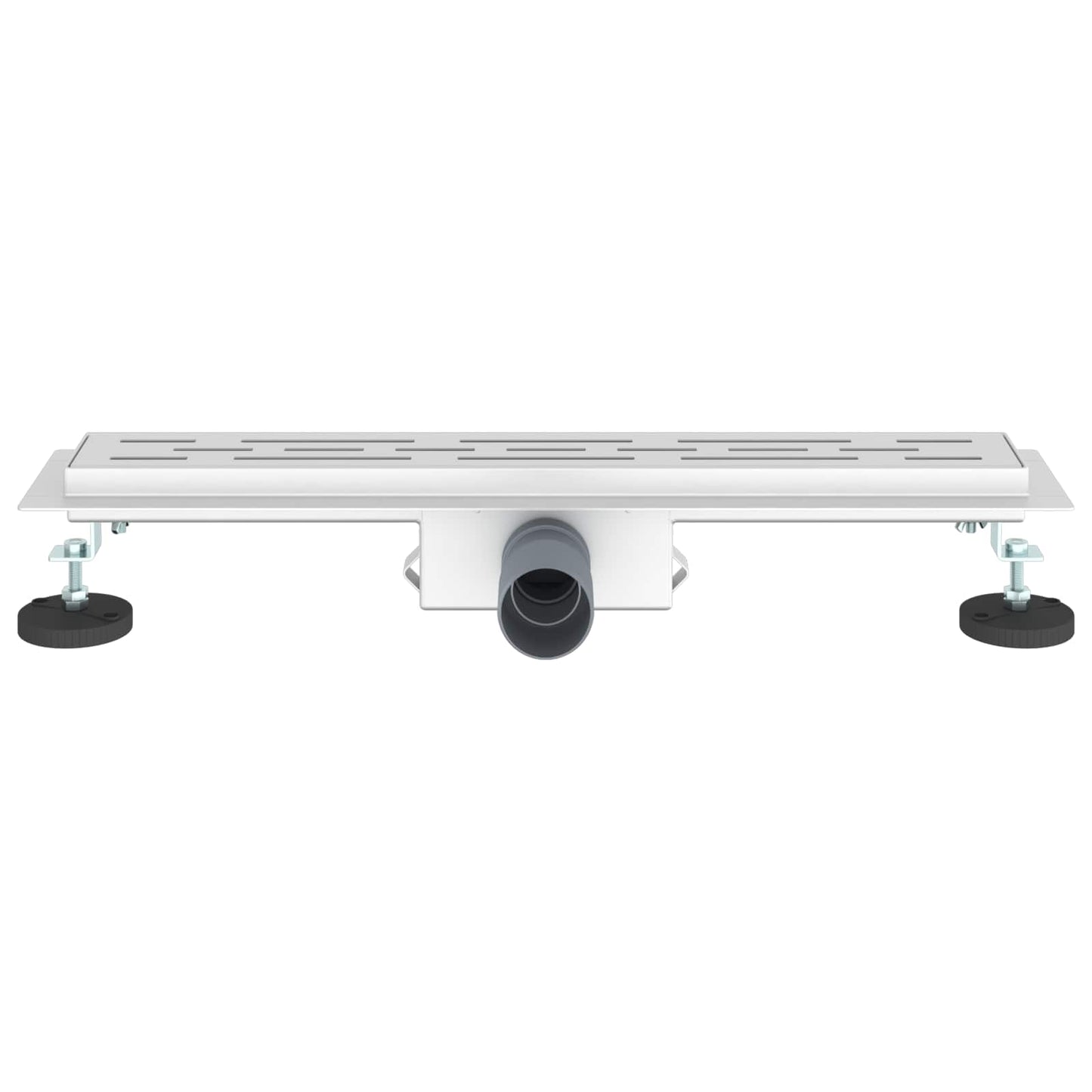 Dusjavløp med Linje Design sølv 60 cm Rustfritt Stål 304