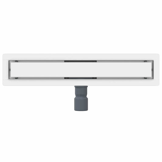 2 i 1 Dusjavløp sølv 60 cm Rustfritt Stål 304
