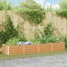 Høybed Lys Brun 320 x 80 x 45 cm Galvanisert stål