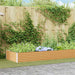 Høybed Lys Brun 970 x 100 x 36 cm Galvanisert Stål