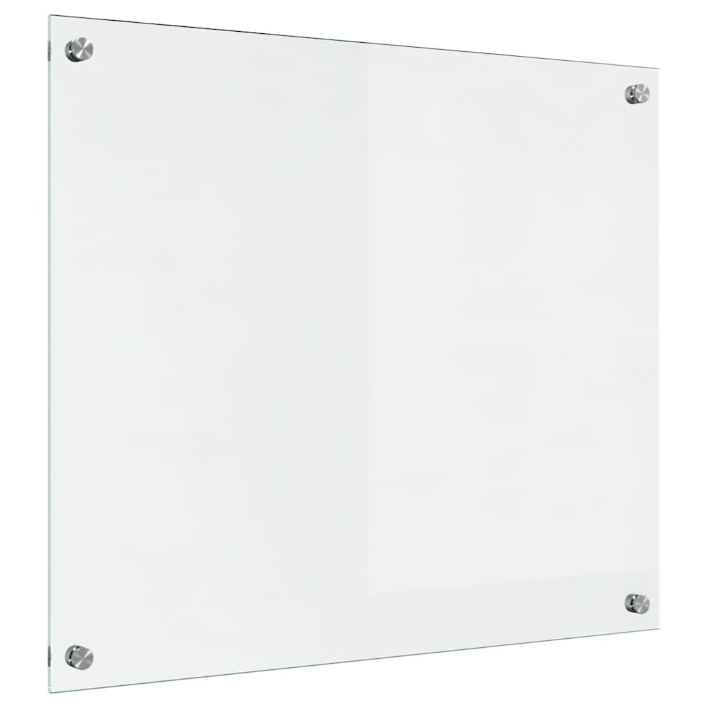 Kjøkkenbenkplate Gjennomsiktig 70 x 60 cm herdet glass