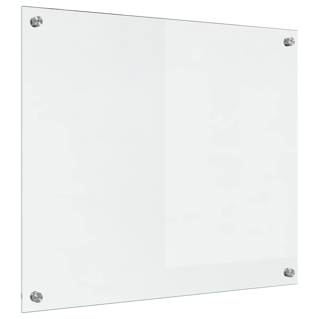 Kjøkkenbenkplate Gjennomsiktig 70 x 60 cm herdet glass