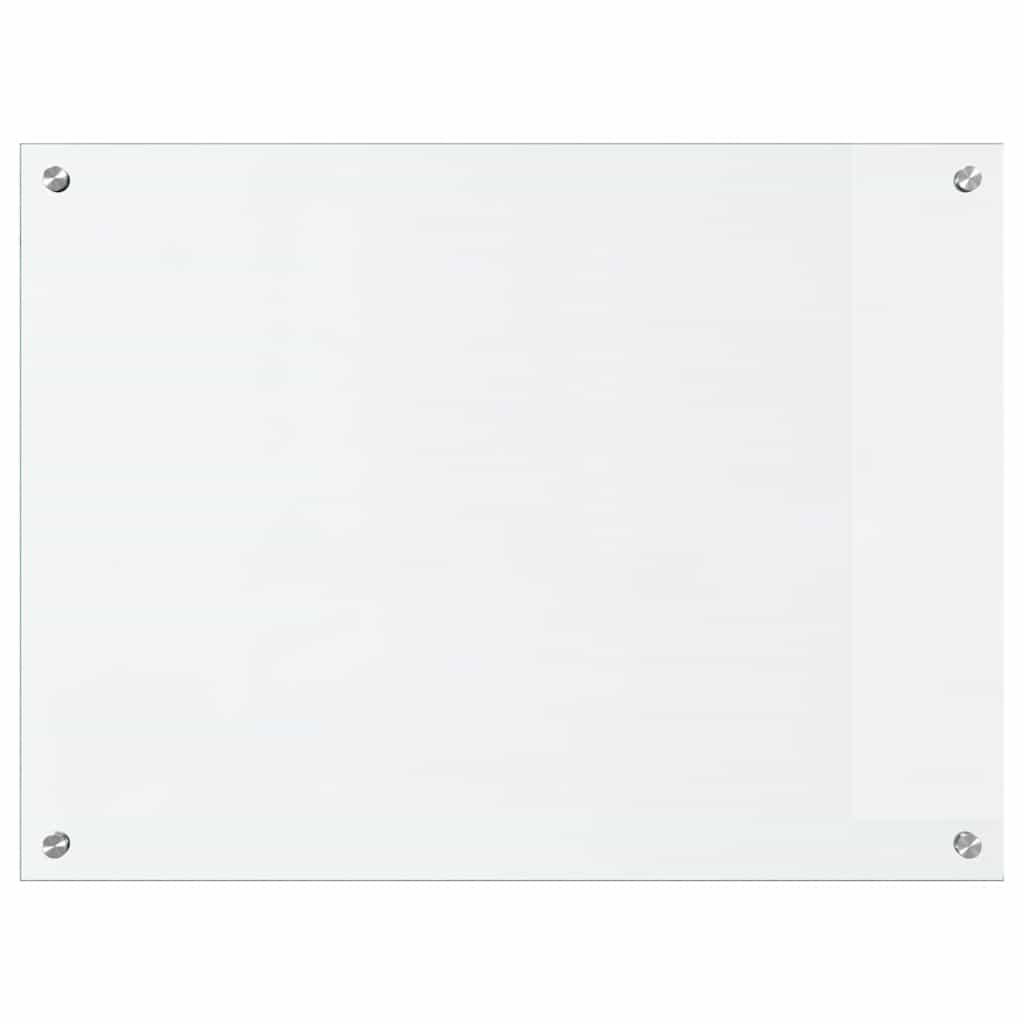Kjøkkenbenkplate Gjennomsiktig 80 x 60 cm herdet glass