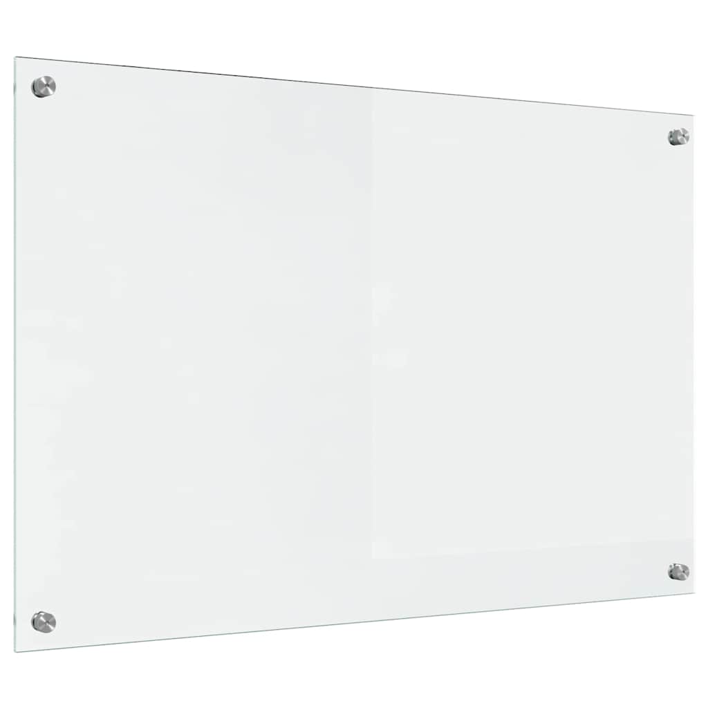 Kjøkkenbenkplate Gjennomsiktig 90 x 60 cm herdet glass