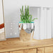 Speil Mosaikk Flis Geometrisk 3 stk. sølv 100 x 4 cm Glass