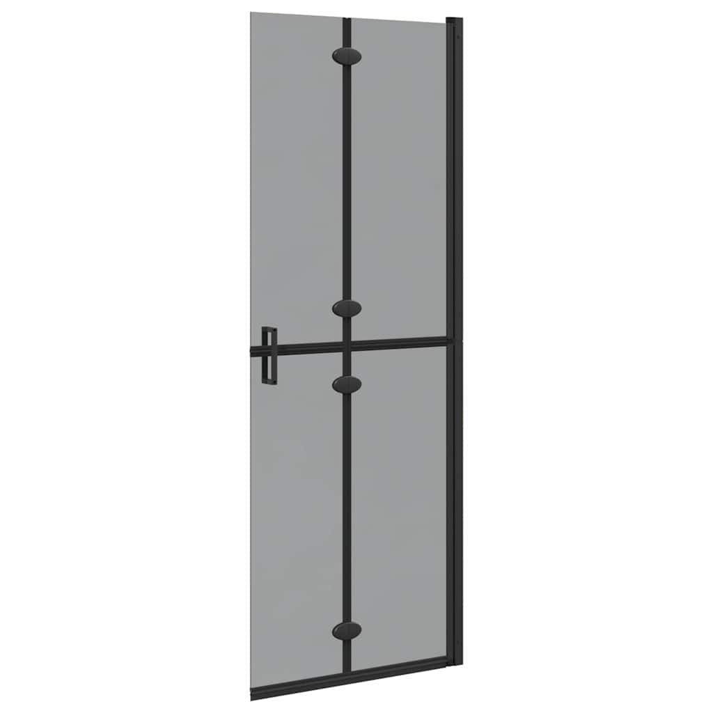 Walk-In dusjvegg Svart 70 x 6,5 x 190 cm
