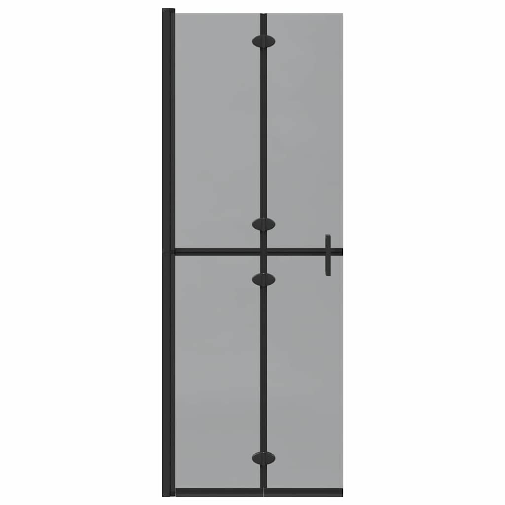 Walk-In dusjvegg Svart 70 x 6,5 x 190 cm
