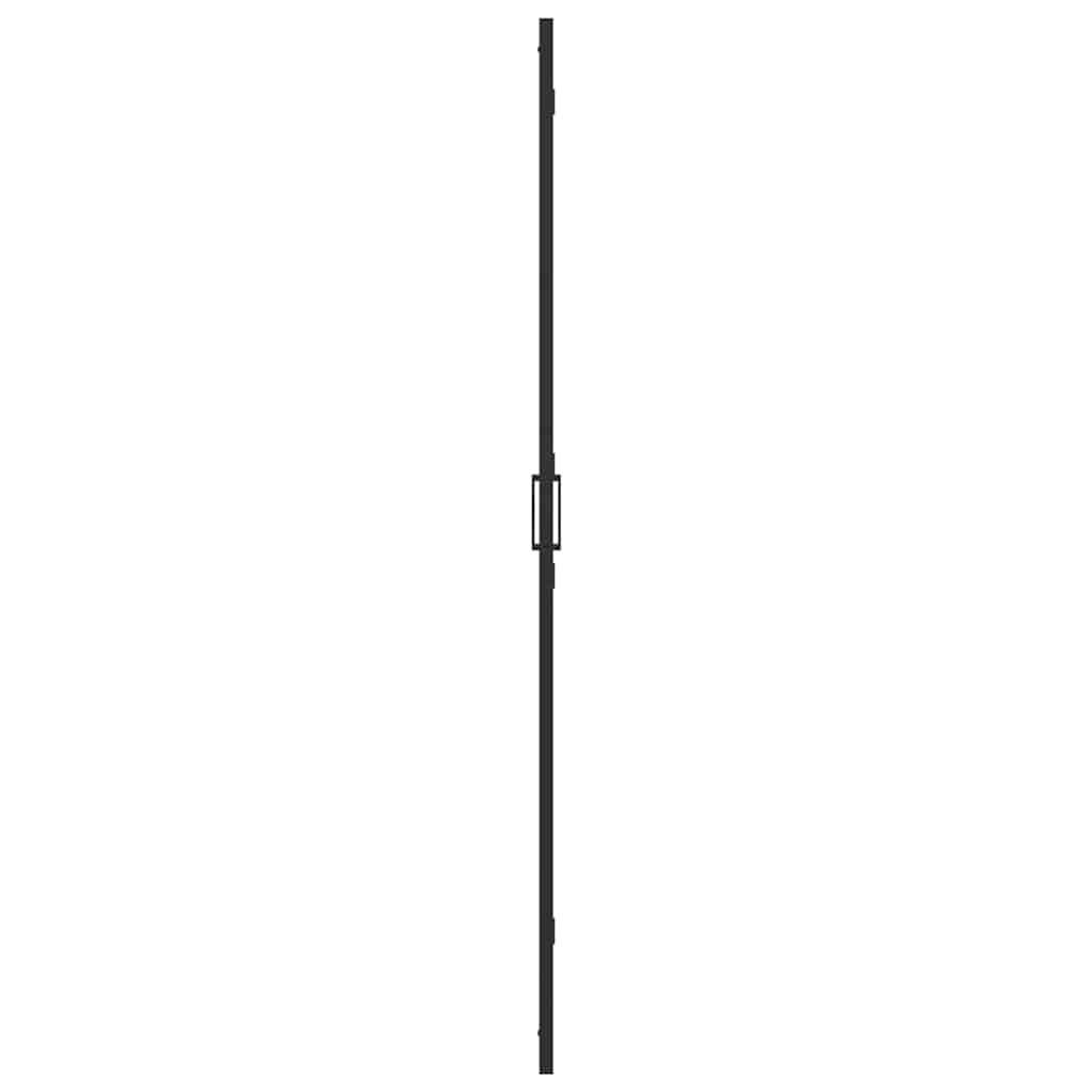 Walk-In dusjvegg Svart 80 x 6,5 x 190 cm