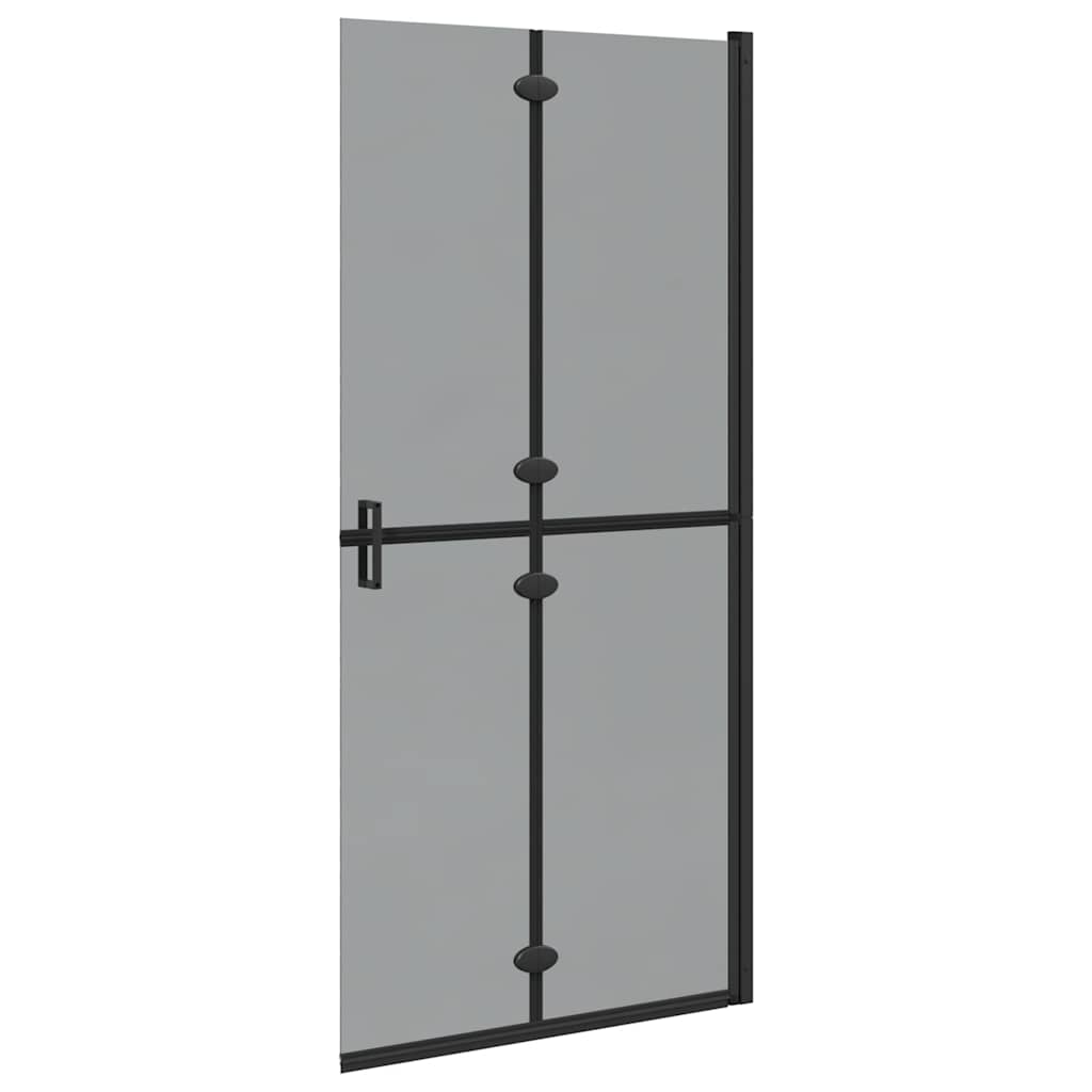 Walk-In dusjvegg Svart 90 x 6.5 x 190 cm
