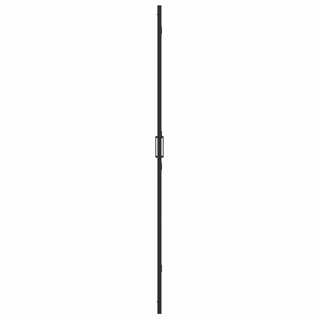 Walk-In dusjvegg Svart 100 x 6,5 x 190 cm