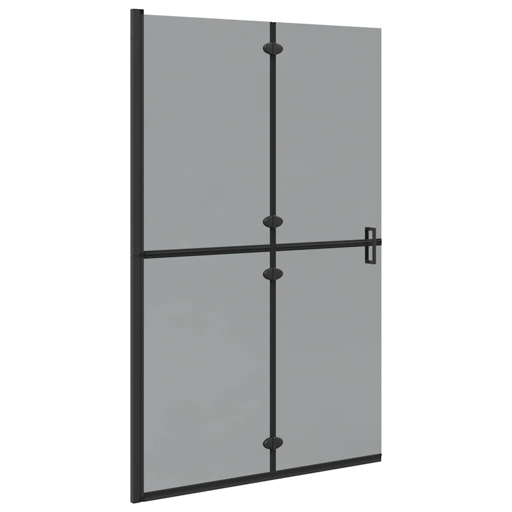 Walk-In dusjvegg Svart 120 x 6,5 x 190 cm
