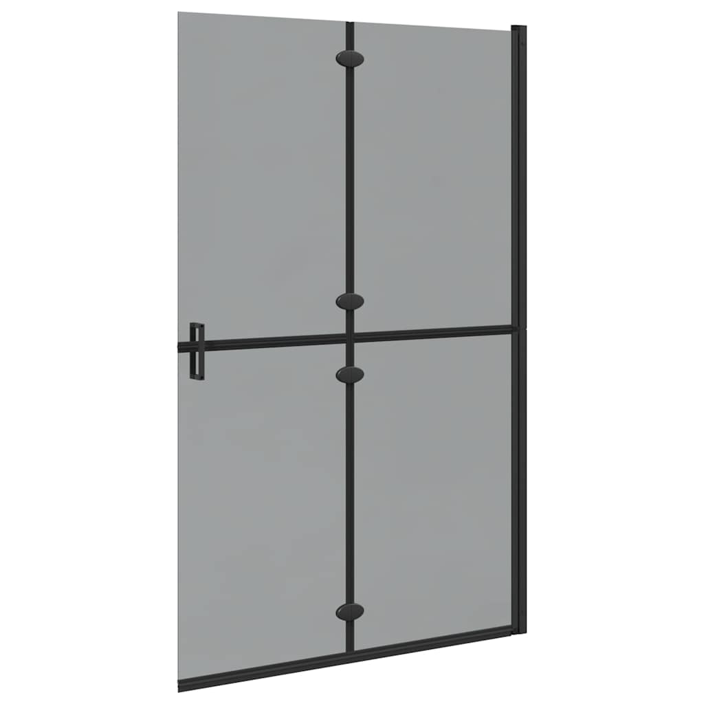 Walk-In dusjvegg Svart 120 x 6,5 x 190 cm