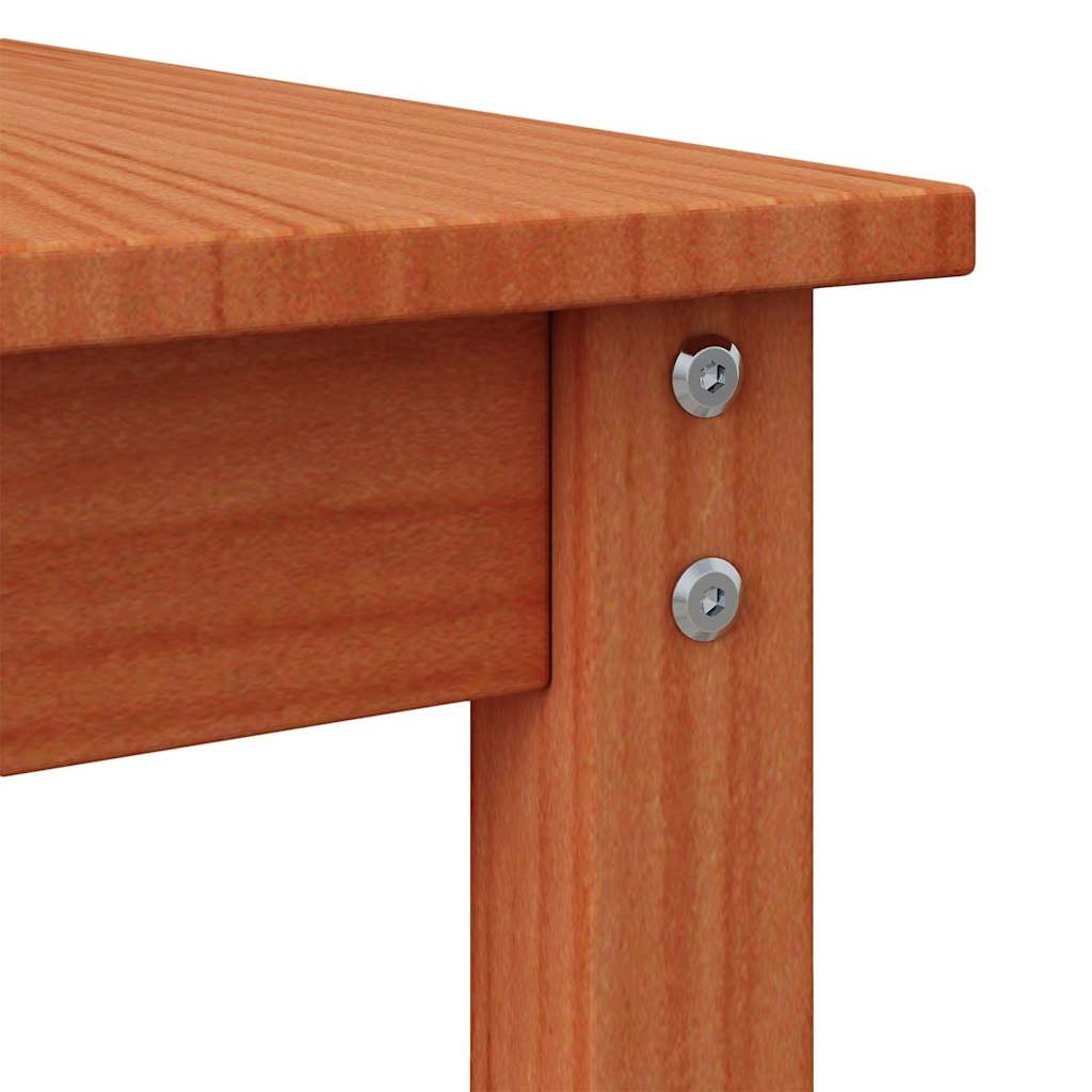 Kaffebord Voksbrun 50 x 50 x 45 cm Heltre furu