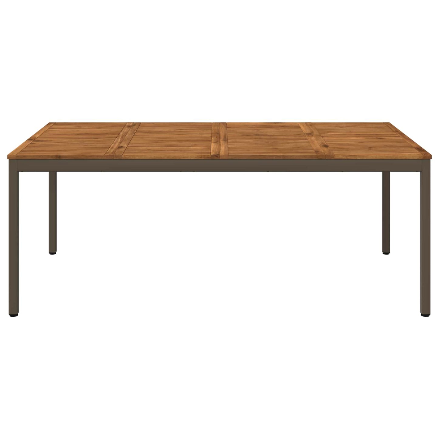 Hage middagsbord Naturlig og Kaffe 196 x 100,5 x 75 cm