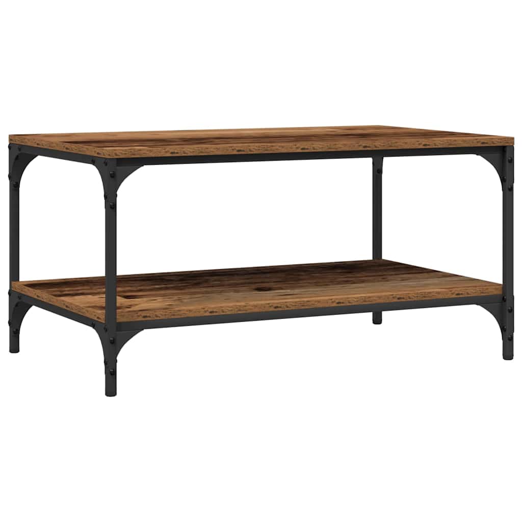 Kaffebord Gamle tre 80 x 50 x 40 cm Konstruert tre