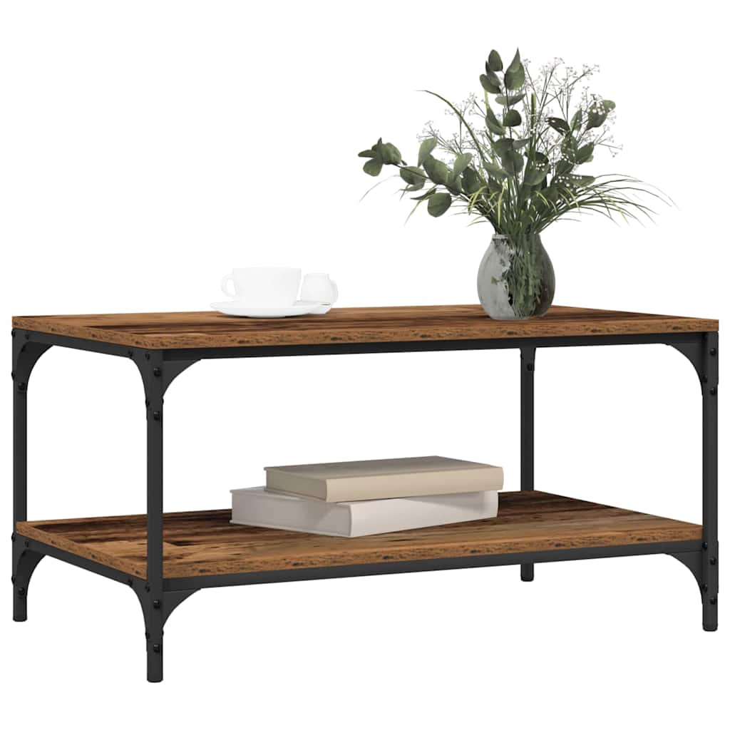 Kaffebord Gamle tre 80 x 50 x 40 cm Konstruert tre