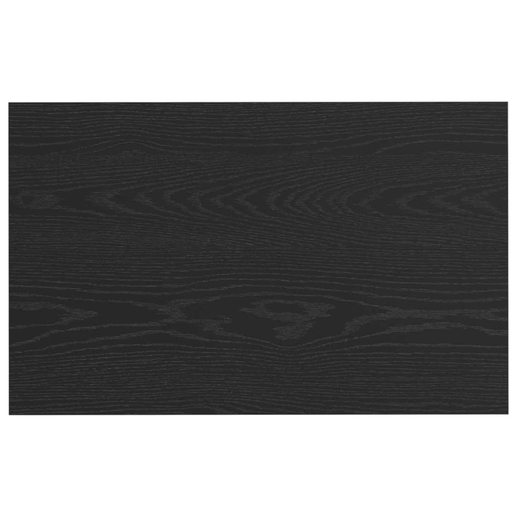Kaffebord Svart Eik 82 x 50 x 40 cm Konstruert tre