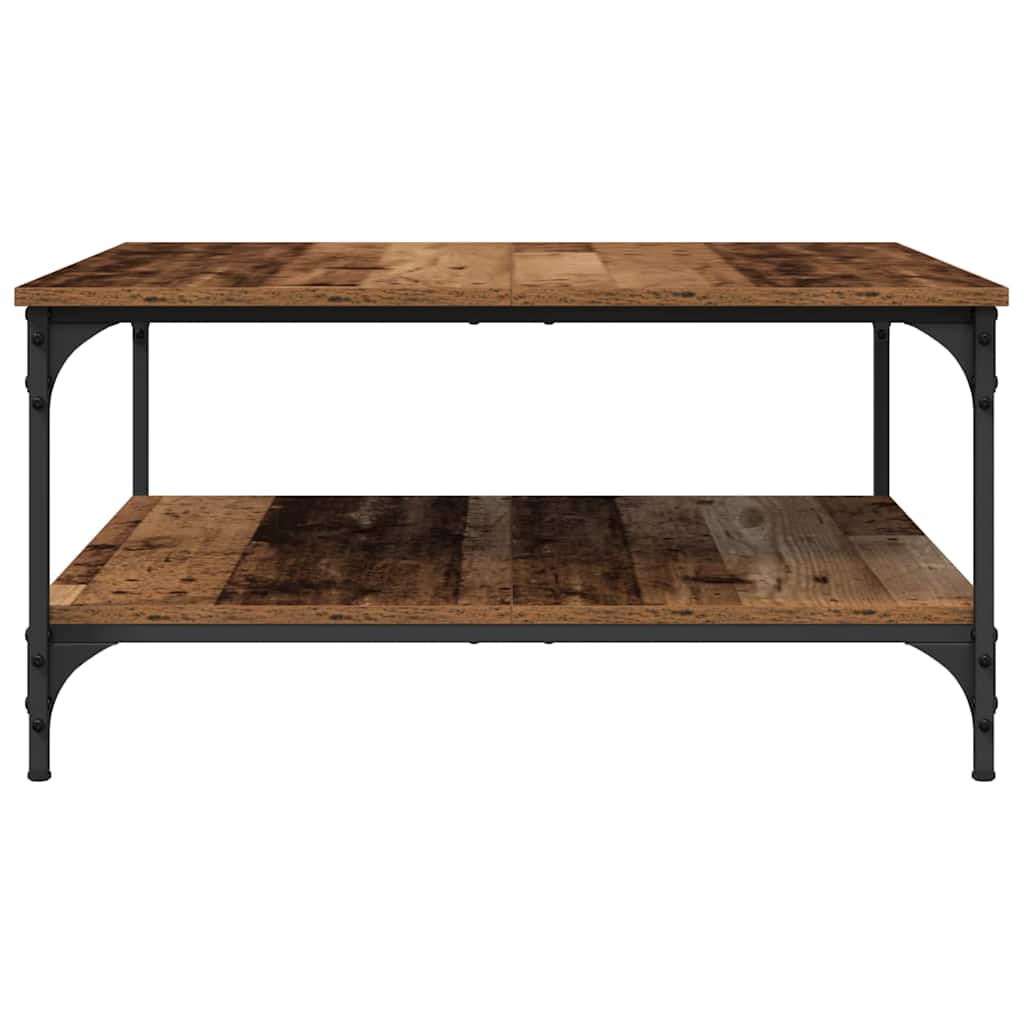 Kaffebord Gammelt tre 80 x 80 x 40 cm Konstruert tre