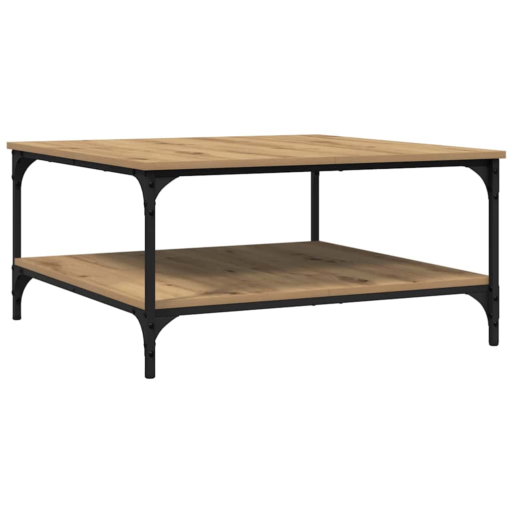 Kaffebord artisan eik 80 x 80 x 40 cm Konstruert tre