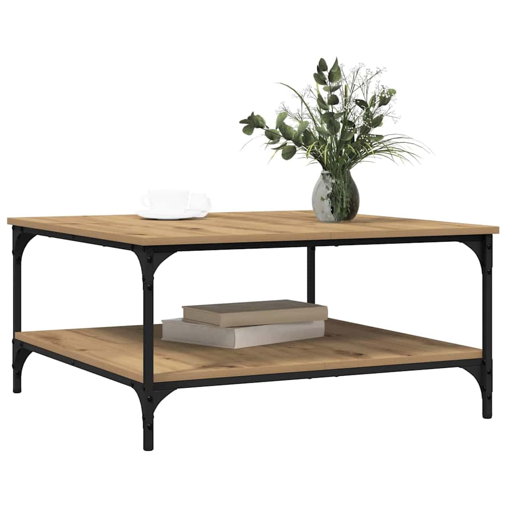 Kaffebord artisan eik 80 x 80 x 40 cm Konstruert tre