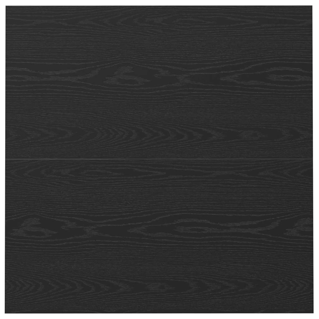 Kaffebord Svart eik 100 x 100 x 40 cm Konstruert tre