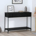 Konsollbord Annet Svart eik 100 x 34.5 x 75 cm Konstruert tre