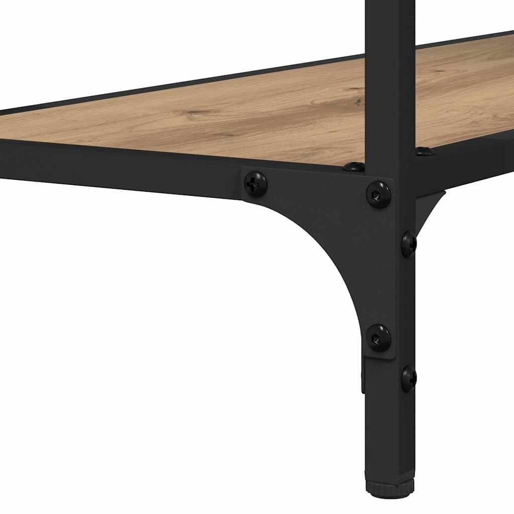 Konsollbord artisan eik 101 x 30.5 x 75 cm Konstruert tre