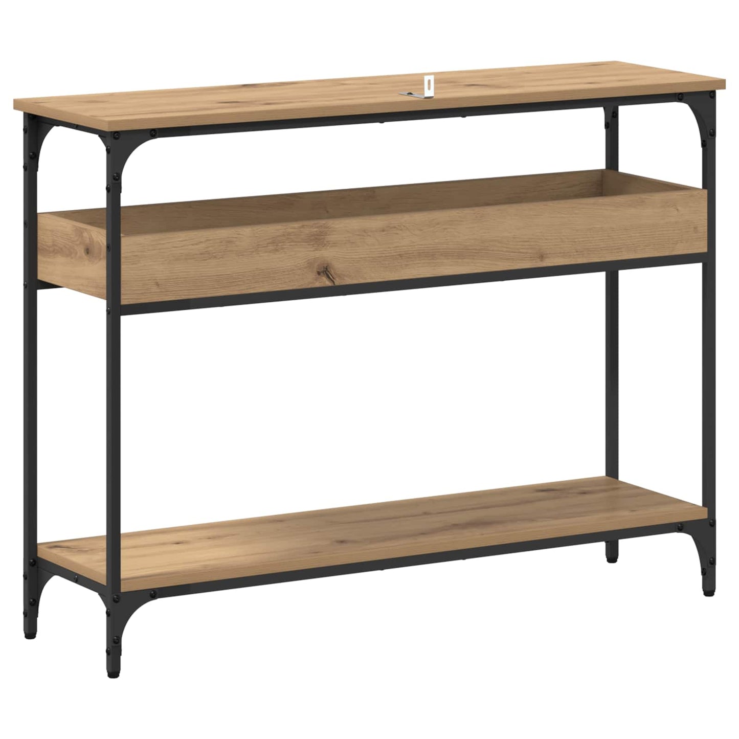 Konsollbord artisan eik 100 x 29 x 75 cm Konstruert tre