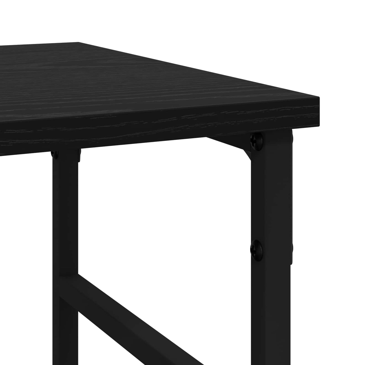 Serviesskap Svart Eik 102 x 32 x 73,5 cm