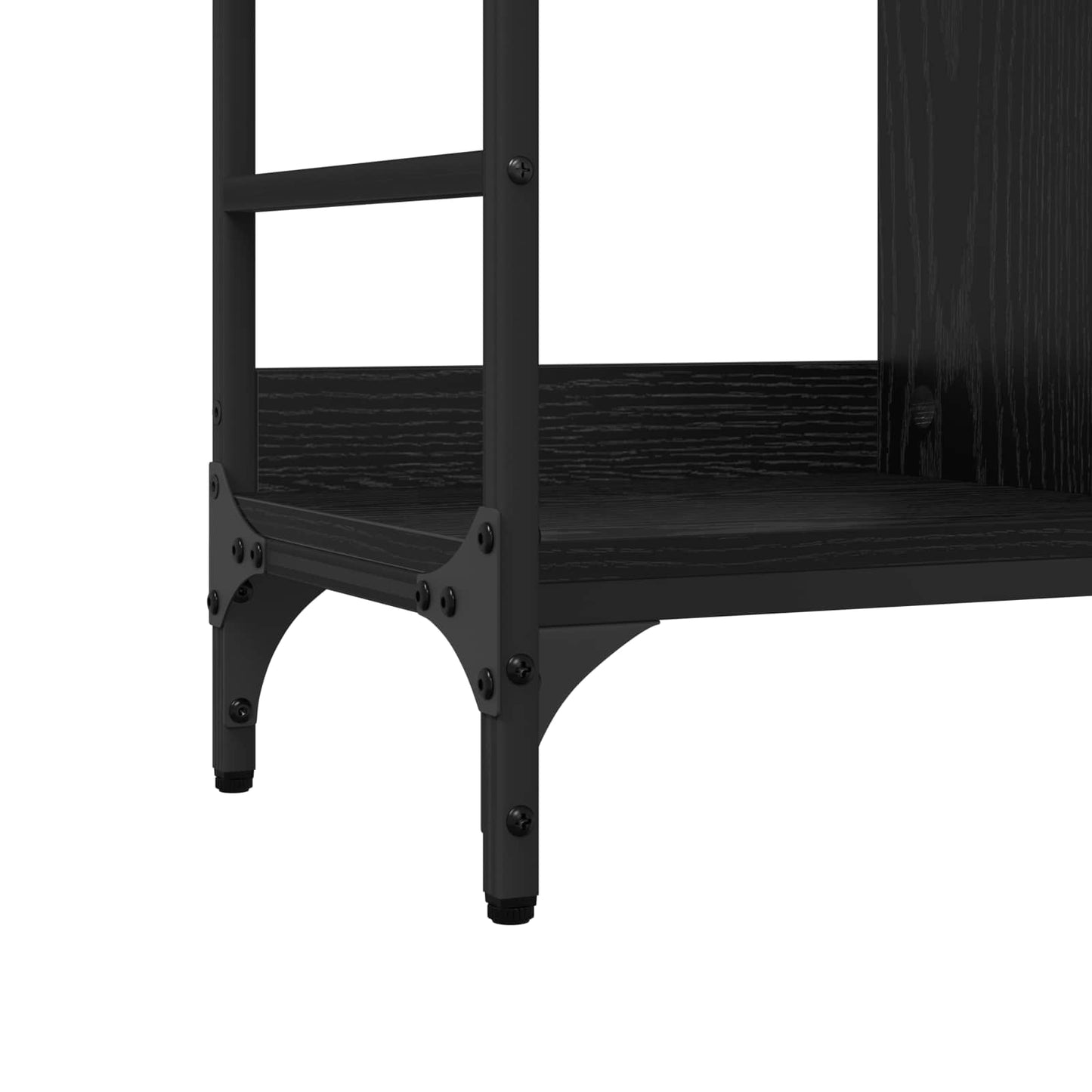 Serviesskap Svart Eik 102 x 32 x 73,5 cm