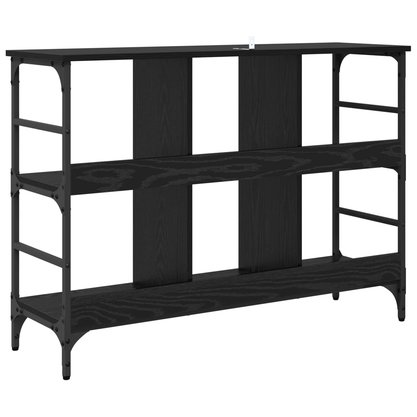 Serviesskap Svart Eik 102 x 32 x 73,5 cm