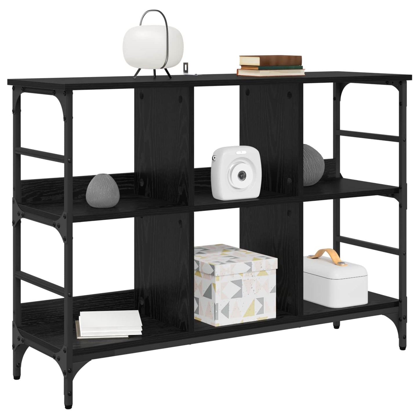 Serviesskap Svart Eik 102 x 32 x 73,5 cm