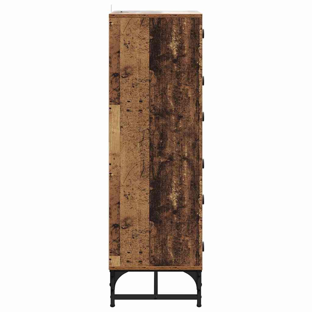Serviesskap Gammelt tre 35 x 37 x 117 cm