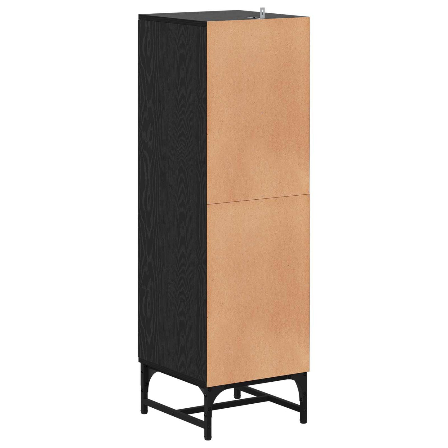 Serviesskap Svart Eik 35 x 37 x 117 cm