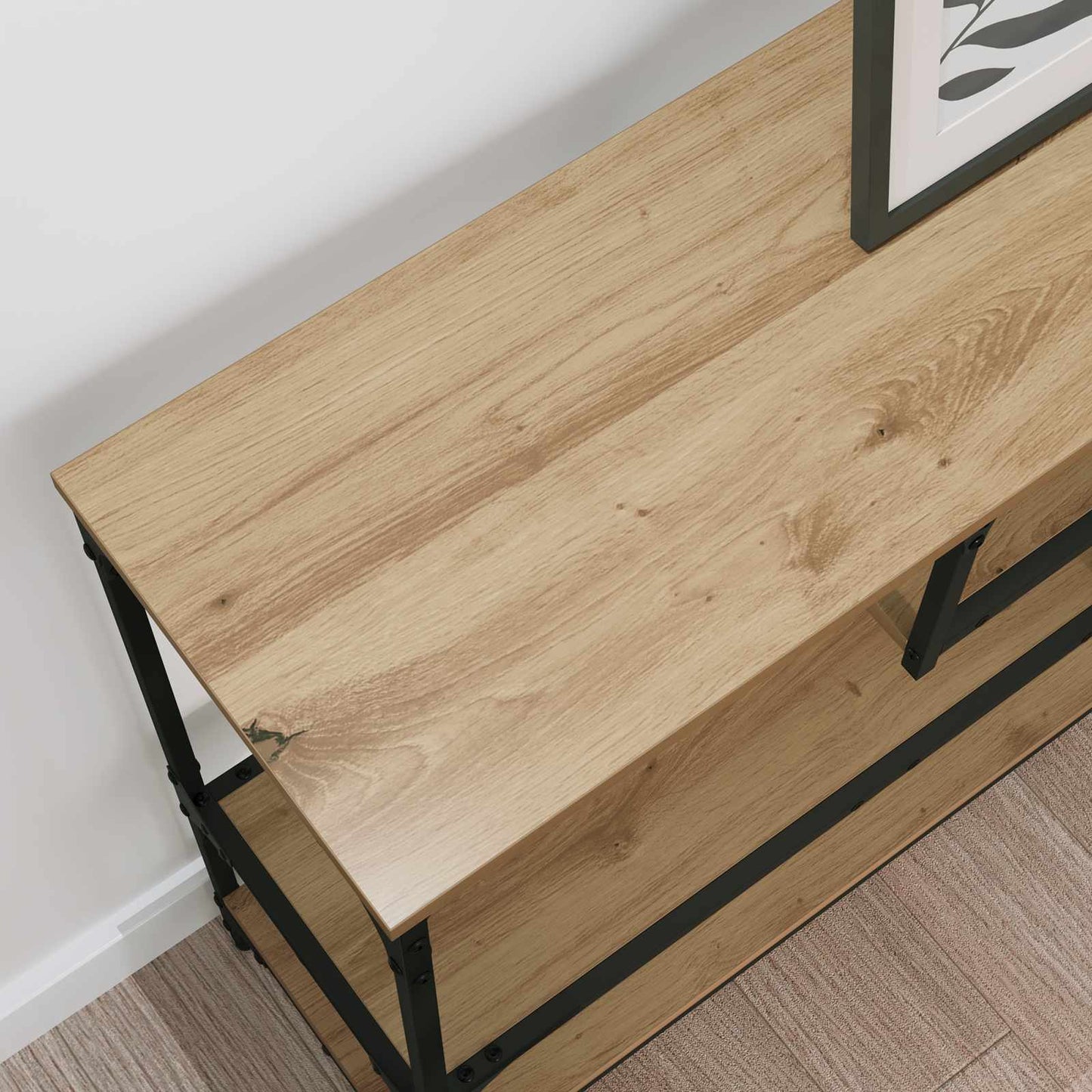 Konsollbord Artisan Eik 100 x 30 x 75 cm Konstruert tre
