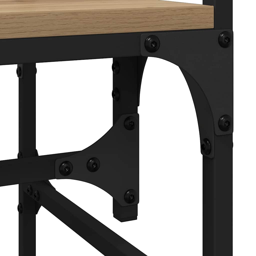 Garderobeskap artisan eik 89 x 39 x 184.5 cm Konstruert tre