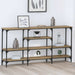 Konsollbord artisan eik 160 x 29 x 80 cm Konstruert tre