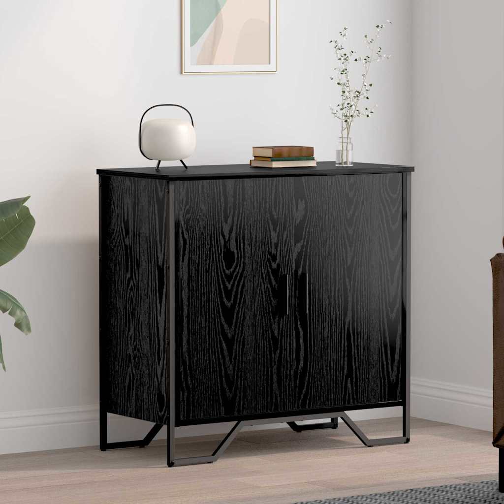 Serviesskap Svart Eik 78 x 35 x 74.5 cm