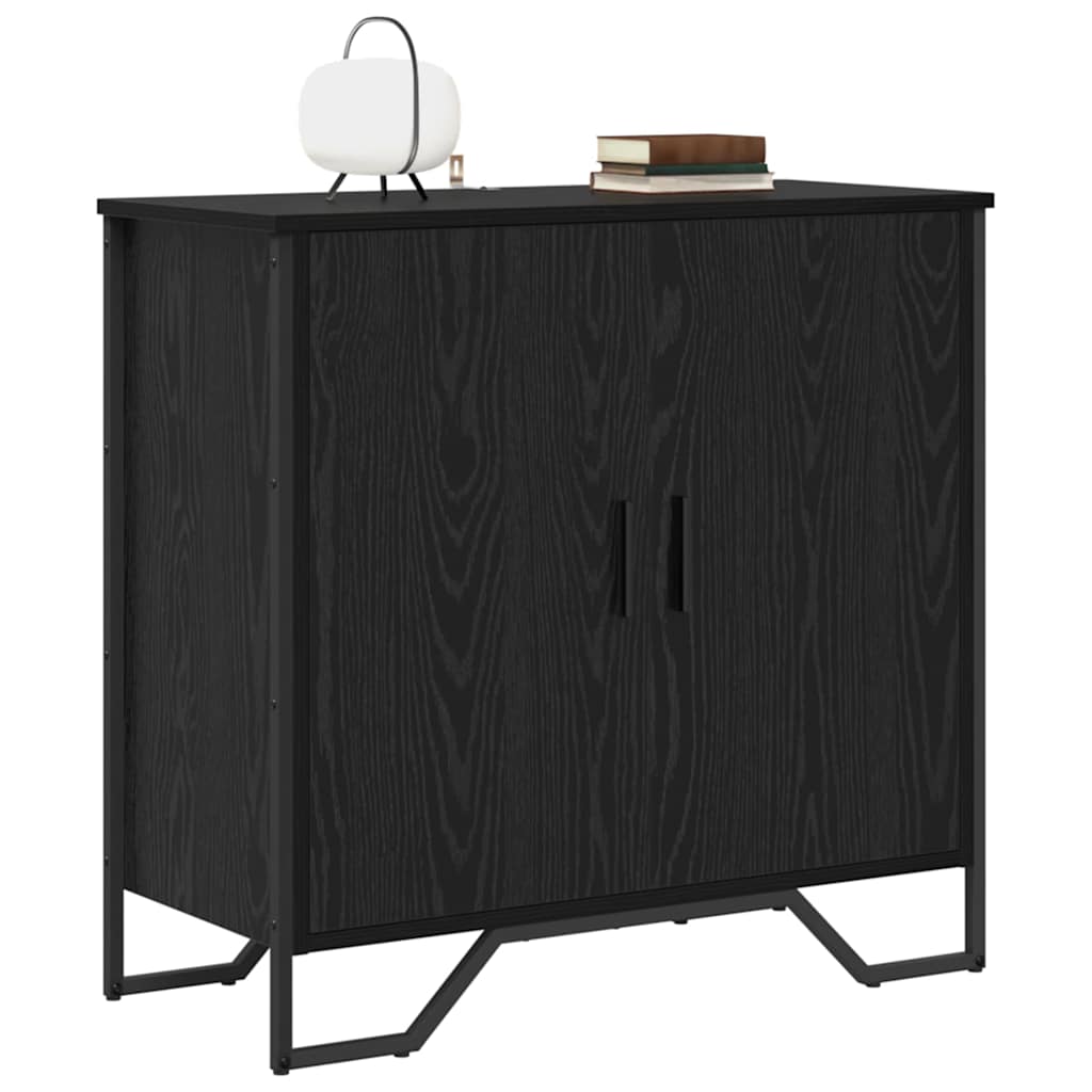 Serviesskap Svart Eik 78 x 35 x 74.5 cm