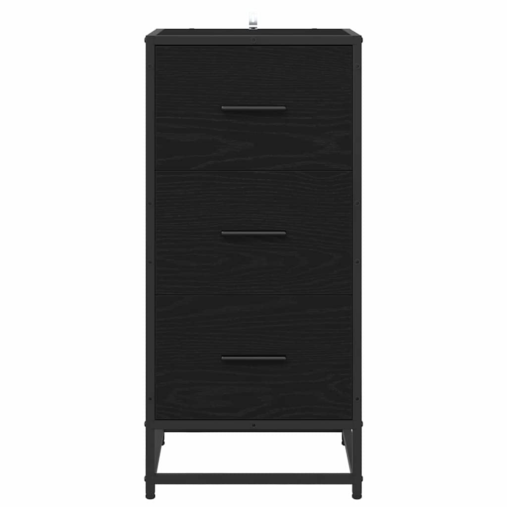 Serviesskap Svart Eik 35,5 x 35 x 76 cm