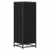Baderomsskap Svart eik 35 x 37.5 x 100 cm Konstruert tre