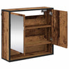 Baderomsspeilskap Gammelt tre 65 x 20 x 60 cm Konstruert tre
