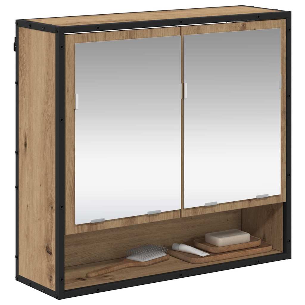 Vegghylle Artisan Eik 65 x 20 x 60 cm