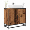 Baderomsvaskeskap Gammelt tre 65 x 33 x 60 cm Konstruert tre