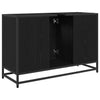 Baderomsvaskeskap Svart eik 90 x 33 x 60 cm Konstruert tre