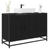 Baderomsvaskeskap Svart eik 90 x 33 x 60 cm Konstruert tre